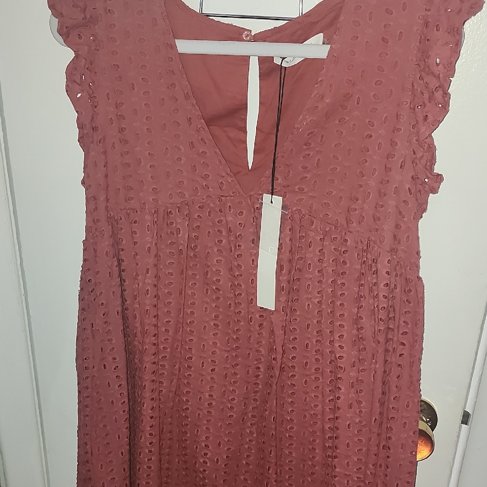 Mustard Seed Sleeveless Midi Romper